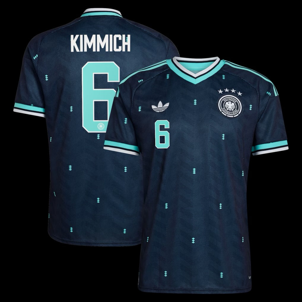 2026 DFB away jersey with Kimmich 6 print