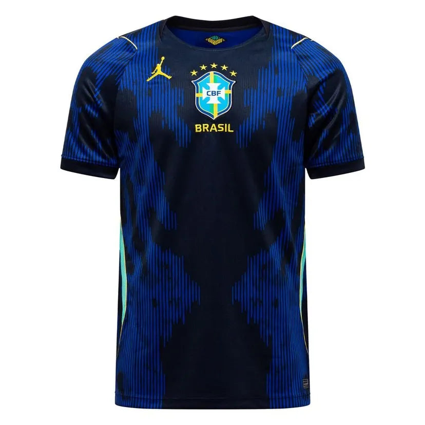 🇧🇷 Brazil Away Jersey – Stand Out in Blue! 💙💛