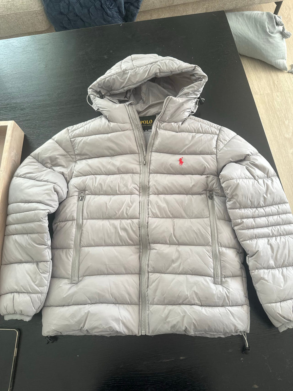 Polo Ralph Lauren Men's Down Jacket – Light Gray